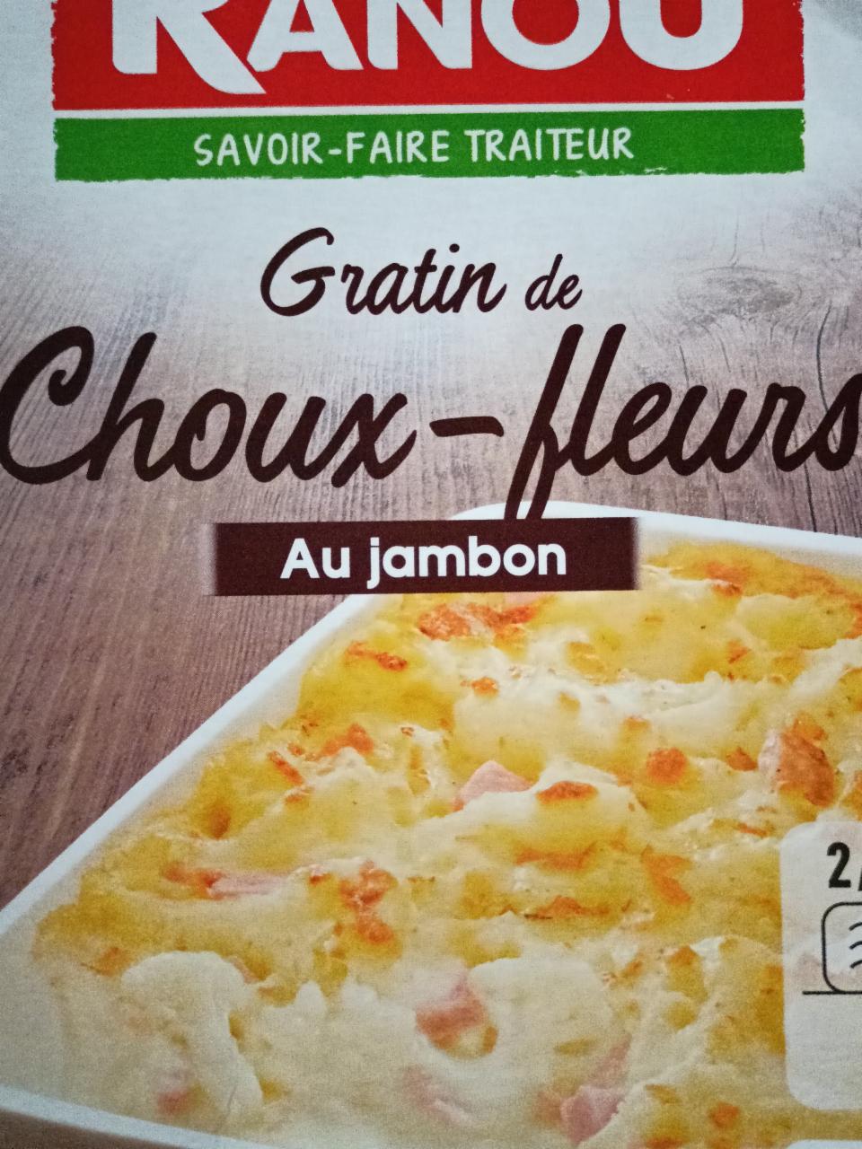 Fotografie - Gratin de Choux-fleurs Au jambon Monique Ranou