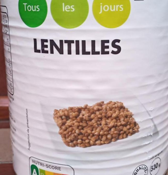 Fotografie - Lentilles Tous les jours