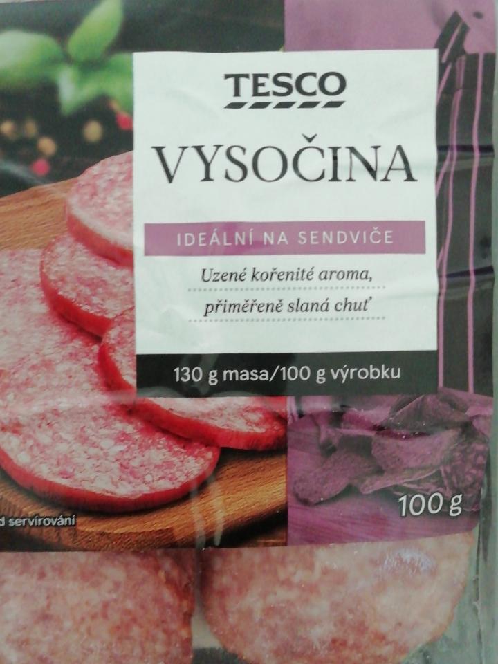 Fotografie - vysočina krájená Tesco