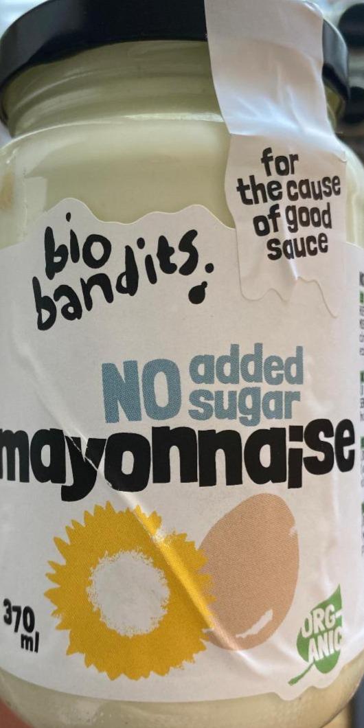 Fotografie - No added sugar Mayonnaise bio bandits.