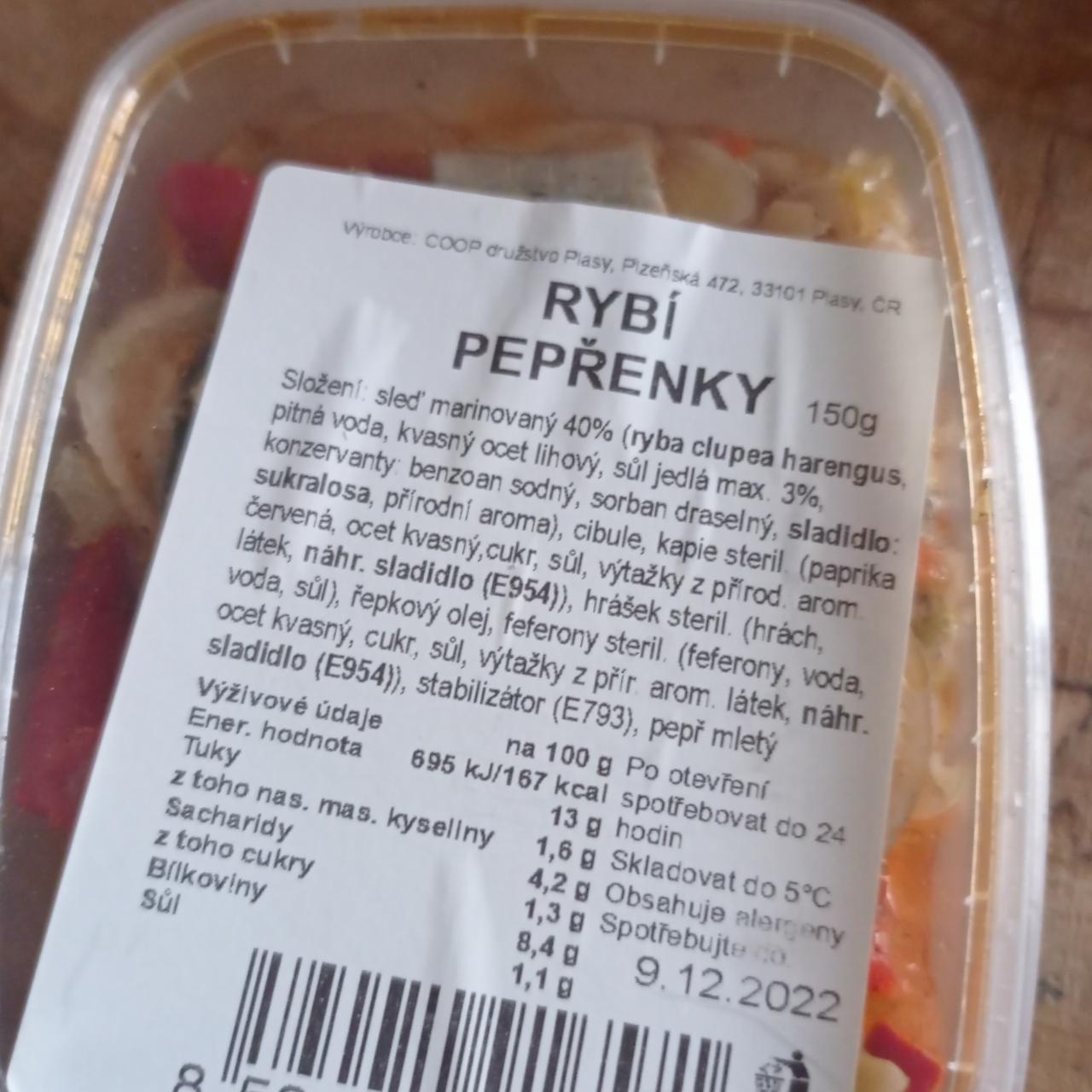 Fotografie - Rybí pepřenky Coop