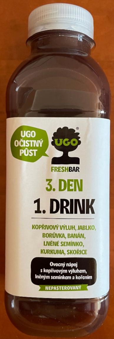 Fotografie - Očistný půst 3.den 1.drink UGO