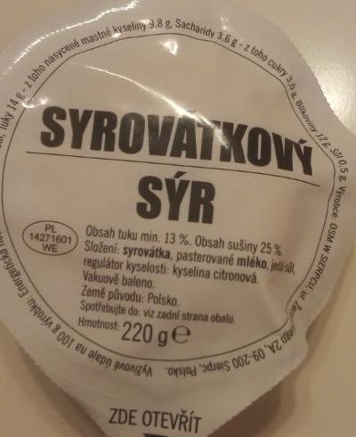 Fotografie - Syrovatkovy syr