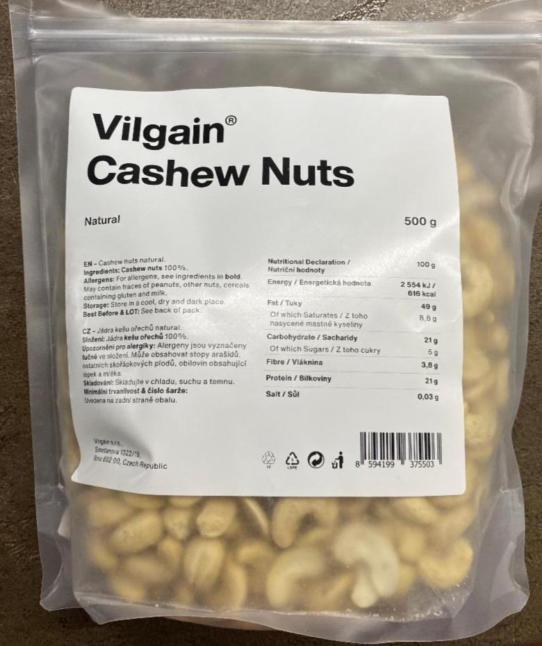 Fotografie - Cashew Nuts Natural Vilgain