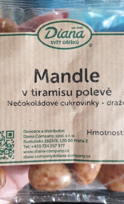 Fotografie - Mandle v tiramisu polevě Diana Svět oříšků