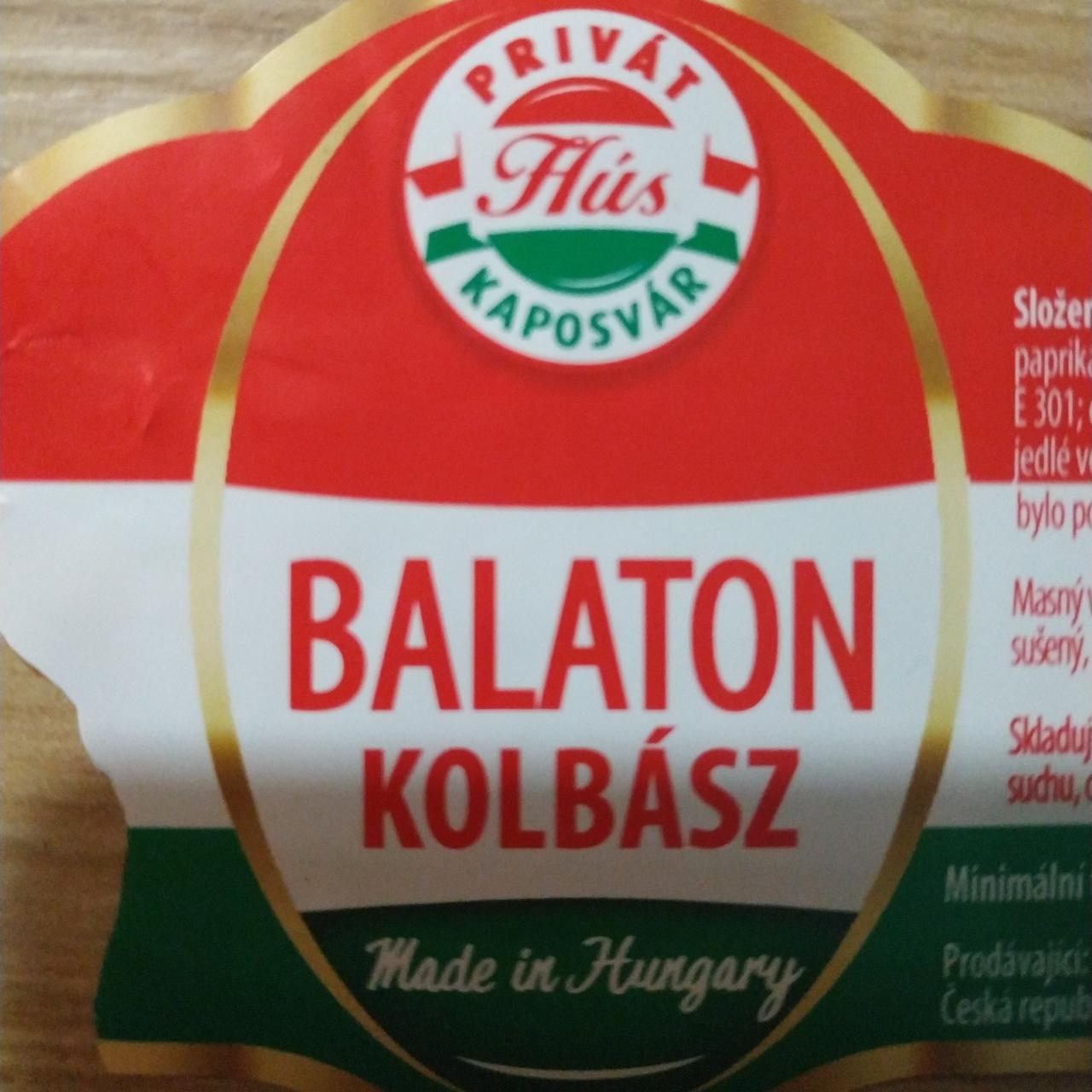 Fotografie - Balaton kolbász Privát Hús