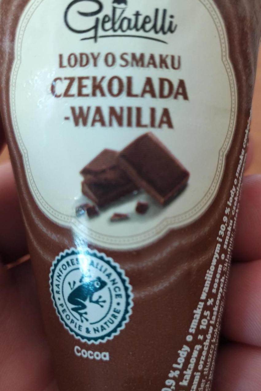 Fotografie - Lody o smaku Czekolada-Wanilia Gelatelli