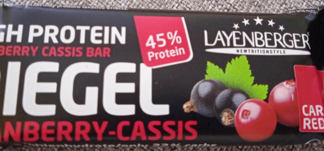 Fotografie - High Protein Cranberry-Cassis Layenberger