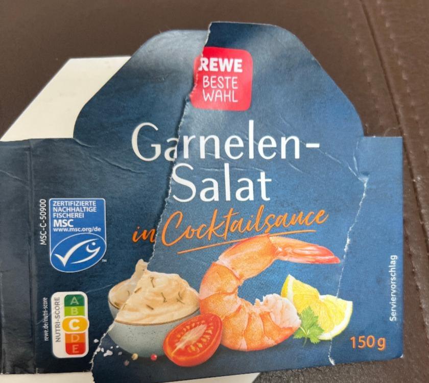 Fotografie - GarnelenSalat in Cocktailsauce Rewe Beste Wahl