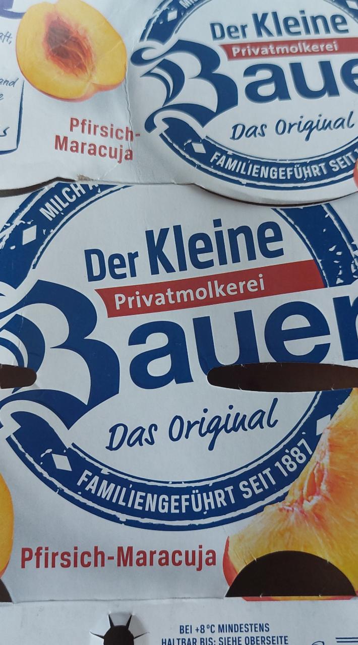 Fotografie - Joghurt mild Pfirsich-Maracuja Der große Bauer