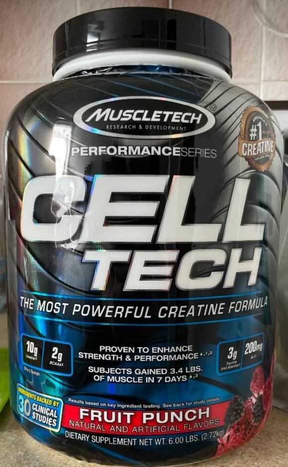 Fotografie - Cell Tech Performance Series Fruit Punch Muscletech