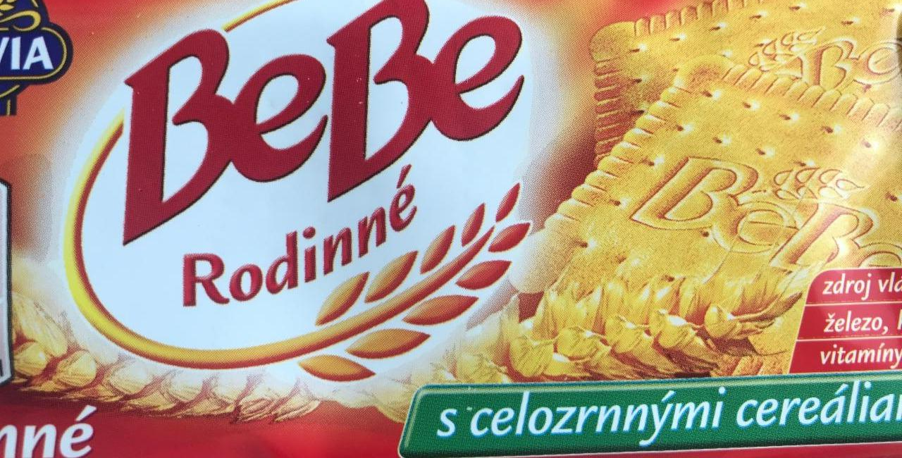 Fotografie - Bebe sušenky rodinné jemné s celozrnnými cereáliemi Opavia