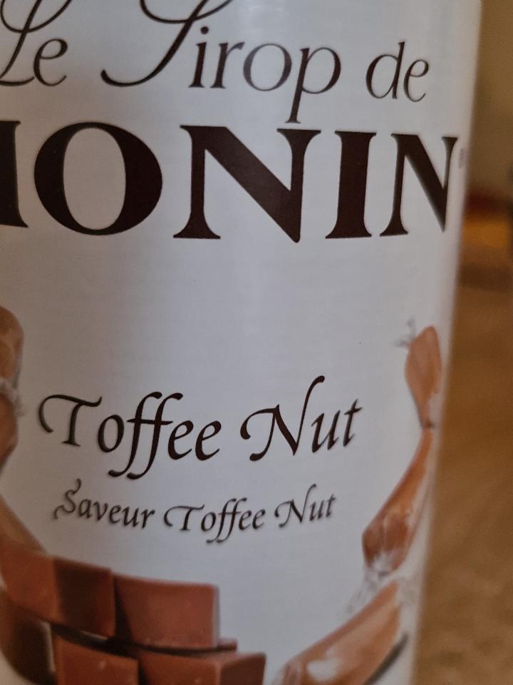 Fotografie - Toffee Nut le Sirop de Monin