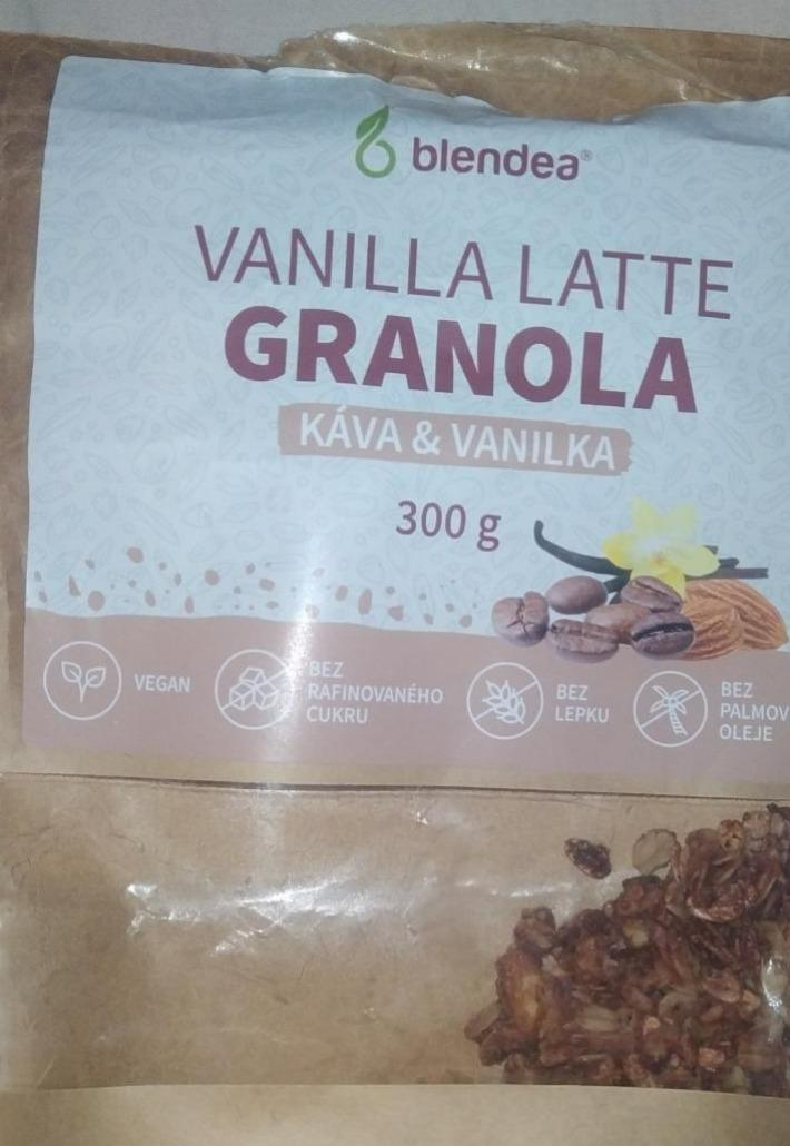 Fotografie - Káva a Vanilka Latte Granola Blendea