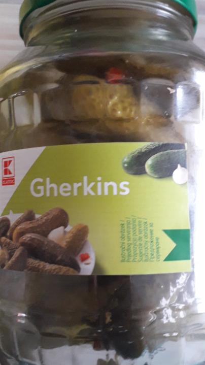 Fotografie - Gherkins okurky (okurek sterilovaný) K-Classic