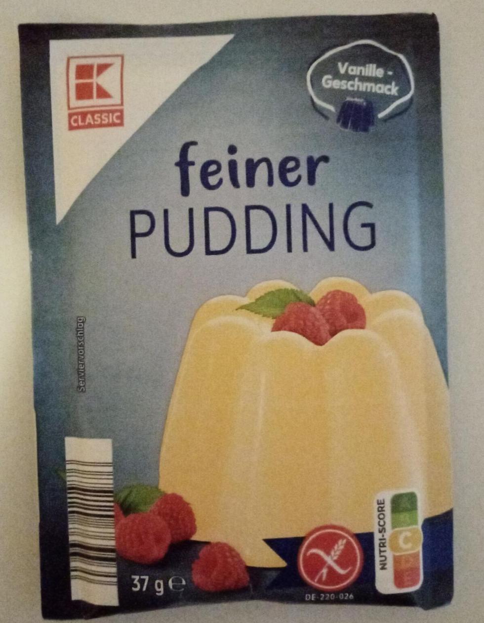 Fotografie - Feiner Pudding Vanille-Geschmack K-Classic