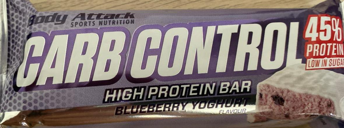 Fotografie - Carb control Blueberry yoghurt Body Attack