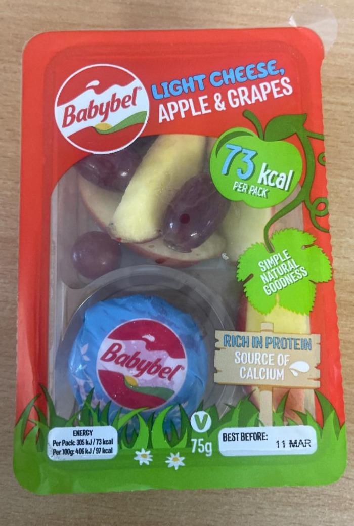 Fotografie - Light Cheese Apple & Grape Babybel