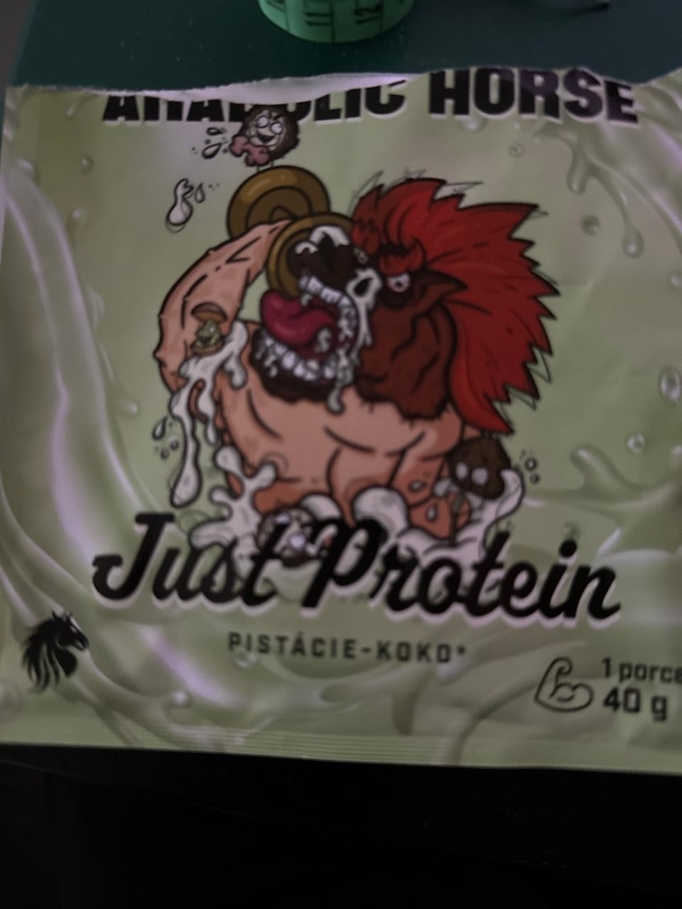 Fotografie - Just Protein pistácie-koko* Anabolic Horse