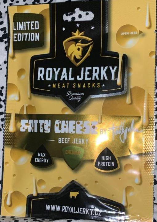 Fotografie - Beef Fatty Cheese Royal Jerky