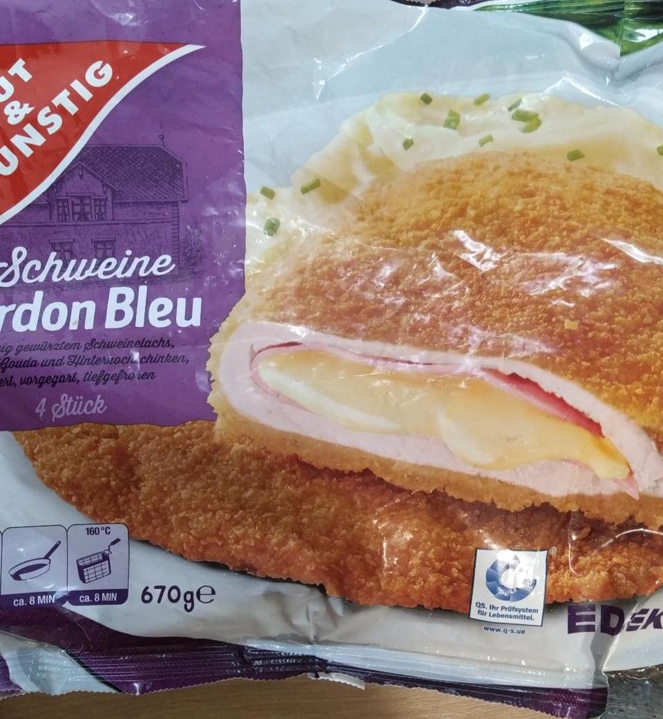 Fotografie - Schweine Cordon Bleu Gut & Günstig