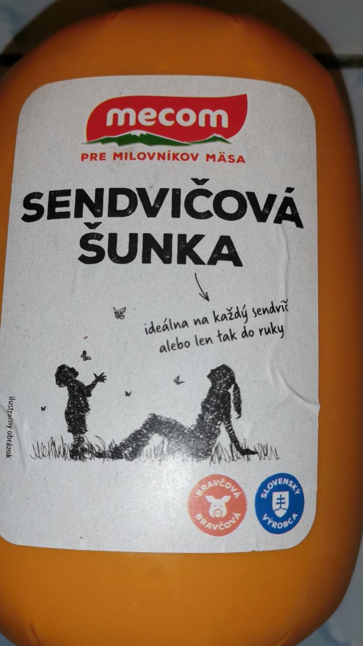 Fotografie - Mecom sendvičová šunka