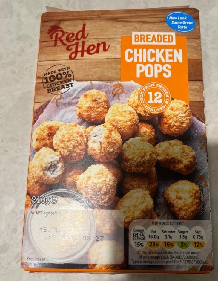 Fotografie - Breaded Chicken Pops Red Hen