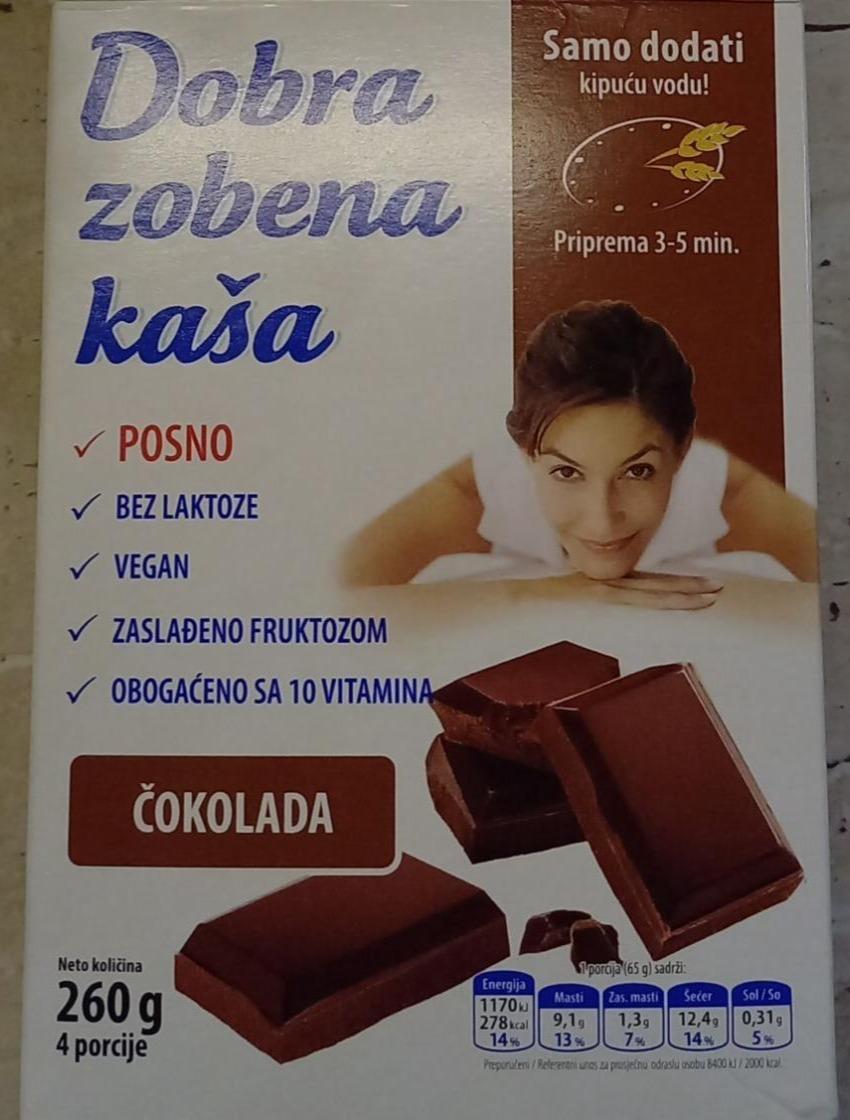 Fotografie - Dobra Zobena kaša čokolada