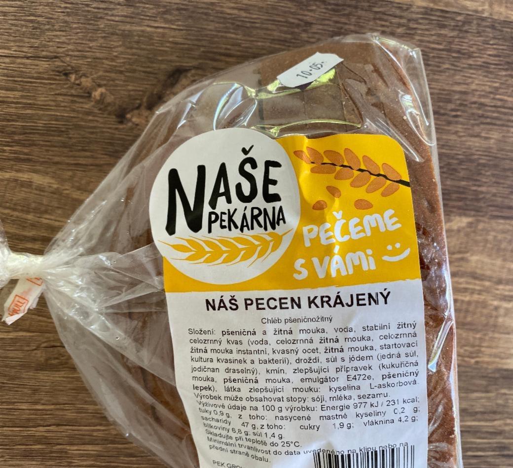 Fotografie - Náš pecen krájený Naše pekárna