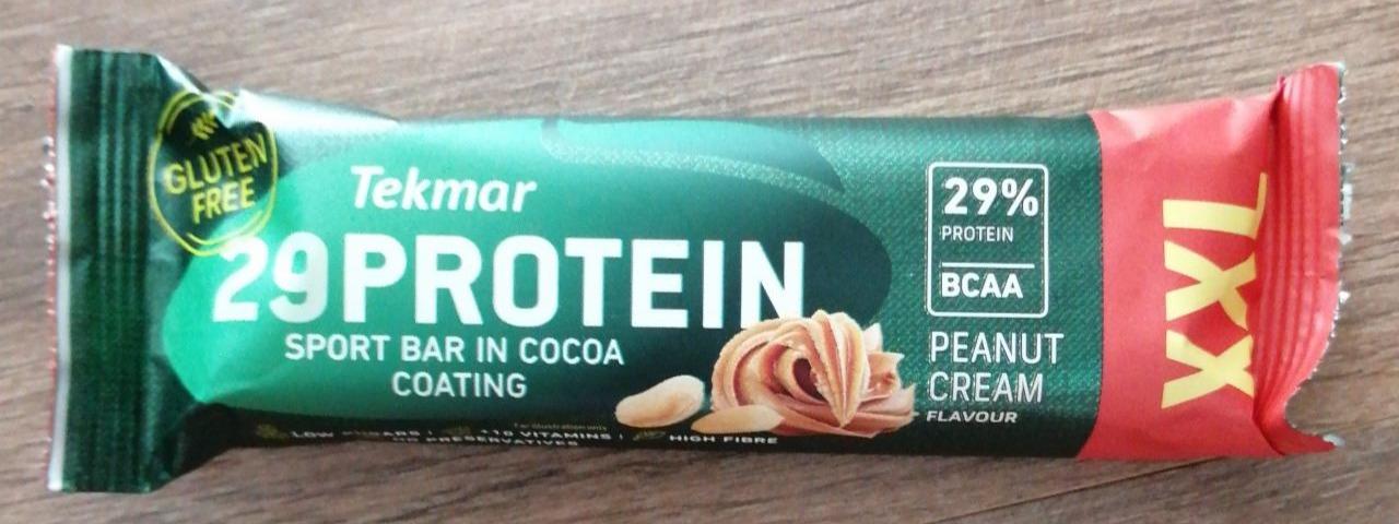 Fotografie - 29 Protein sport bar in cocoa coating Peanut Cream Tekmar