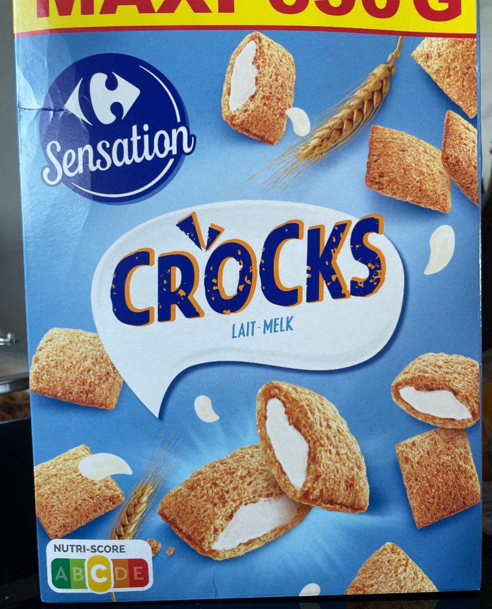 Fotografie - Crocks lait-melk Carrefour Sensation