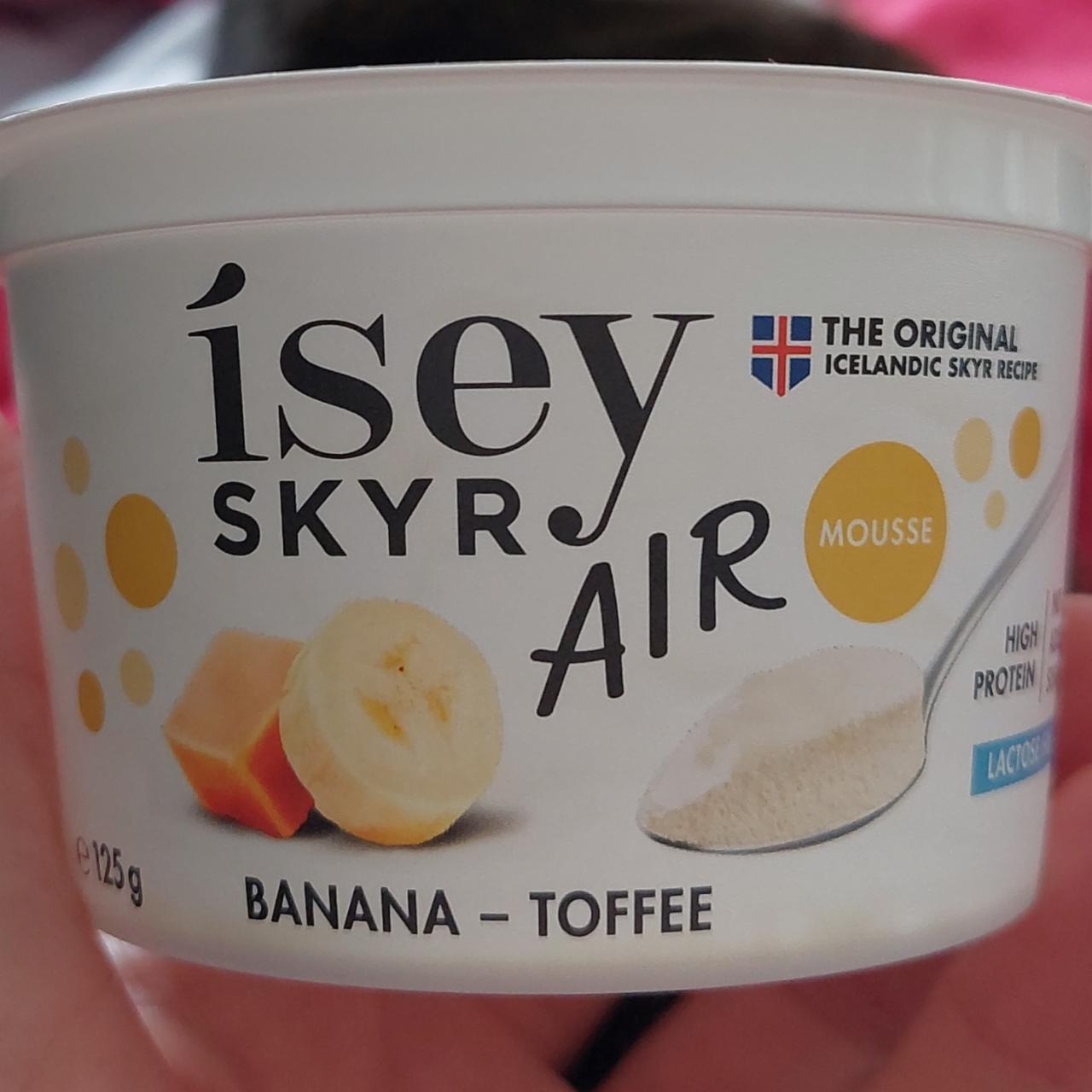 Fotografie - Air Mousse Banana-Toffee Ísey Skyr