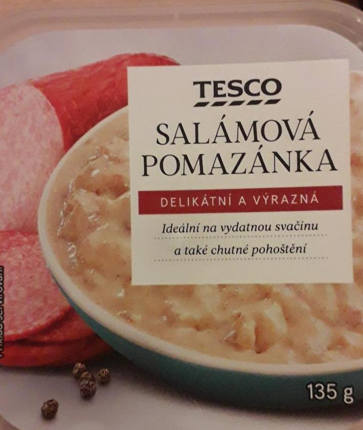 Fotografie - Salámová pomazánka Tesco