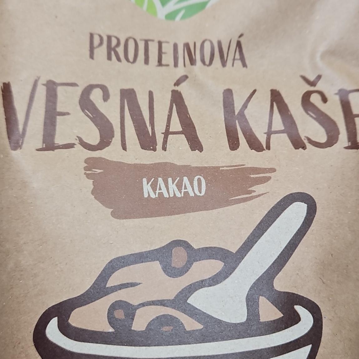 Fotografie - Proteinová ovesná kaše kakao Natural Protein