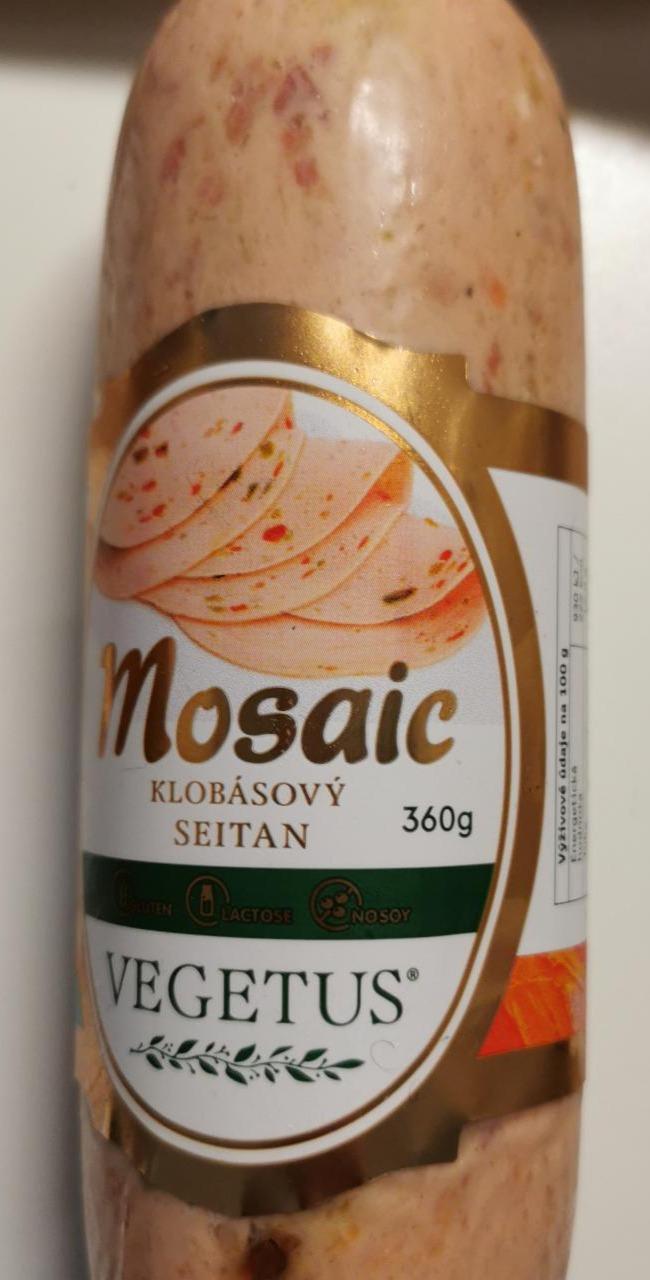 Fotografie - Klobásový seitan Mosaic Vegetus