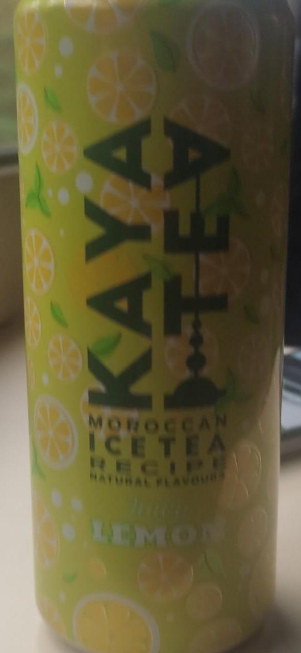 Fotografie - Moroccan Ice Tea Juicy Lemon Kaya Tea