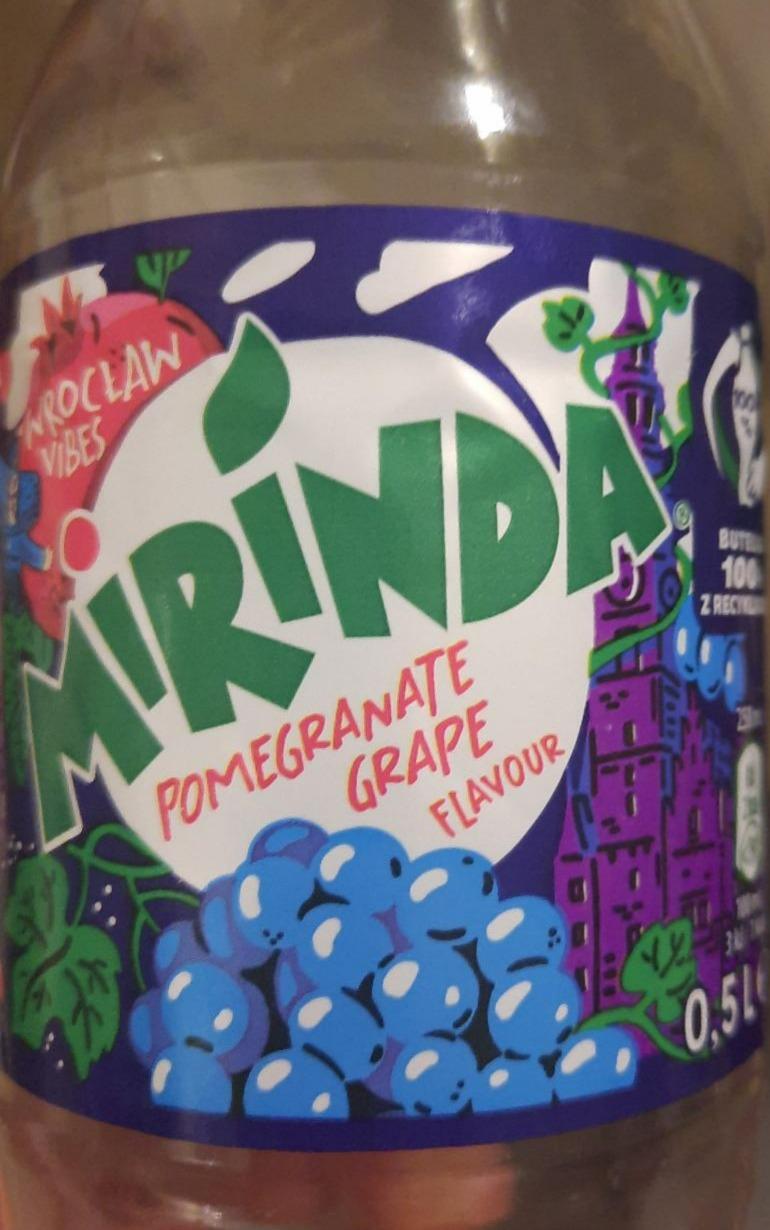 Fotografie - Mirinda pomegranate grape flauver wroclow vibes