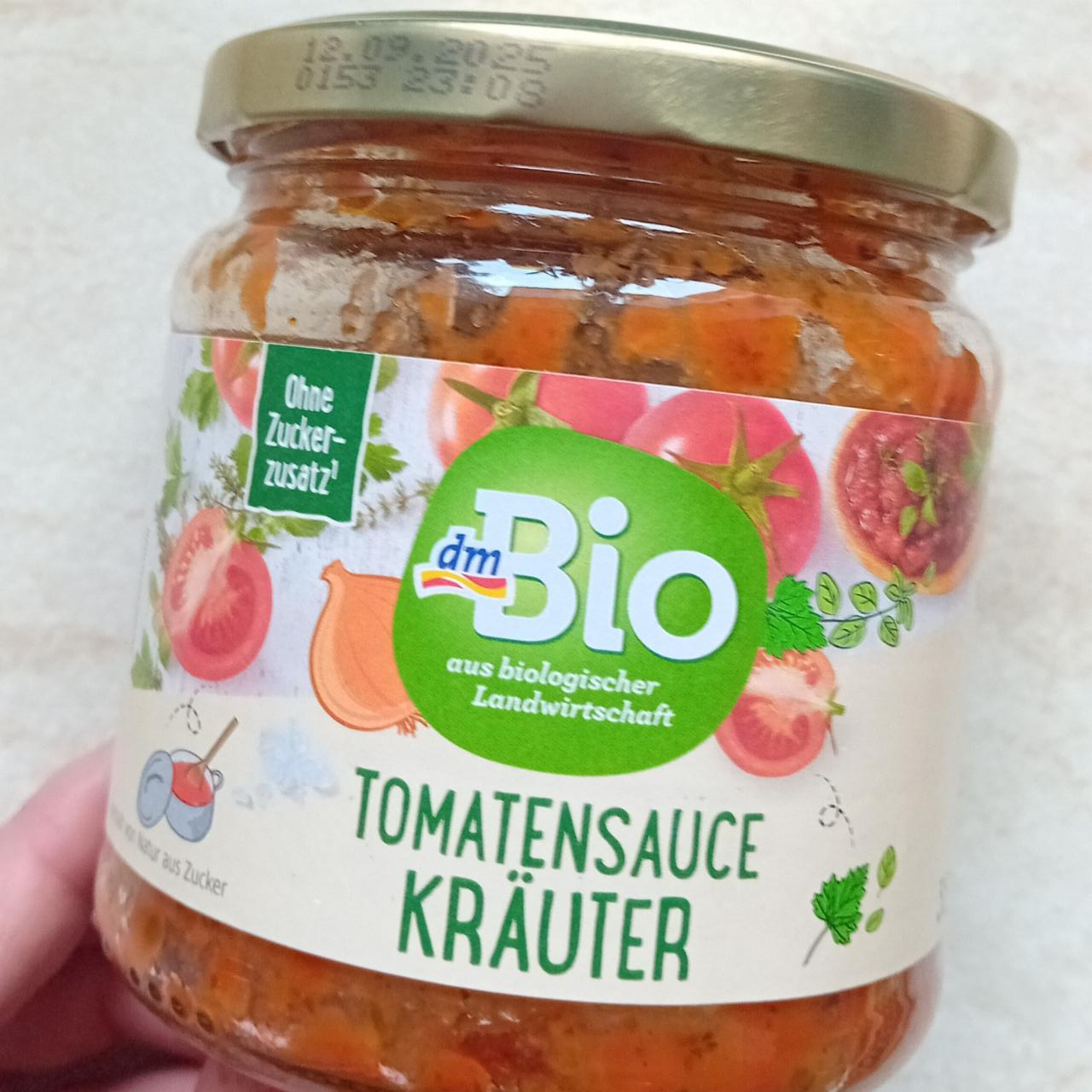 Fotografie - Tomatensauce Kräuter dmBio