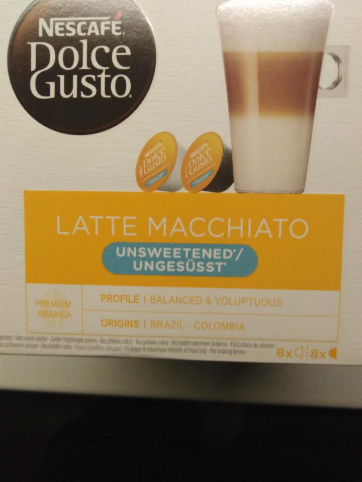 Fotografie - Nescafé Dolce Gusto Latte machiato 0% zuccheri