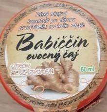 Fotografie - Babiččin ovocný čaj citron se zázvorem Tea trade Company