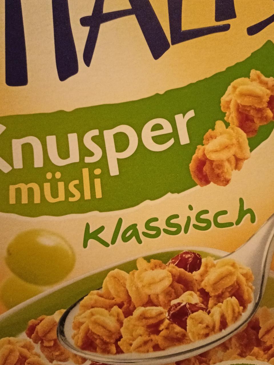 Fotografie - Vitalis Knusper Müsli klassisch Dr.Oetker