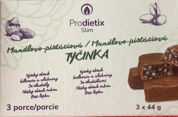 Fotografie - Mandlovo-pistáciová tyčinka Prodietix Slim