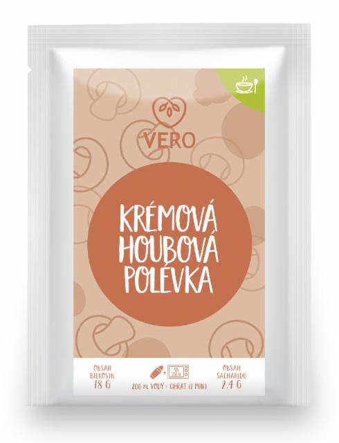 Fotografie - Krémová houbová polévka (VERO diet)