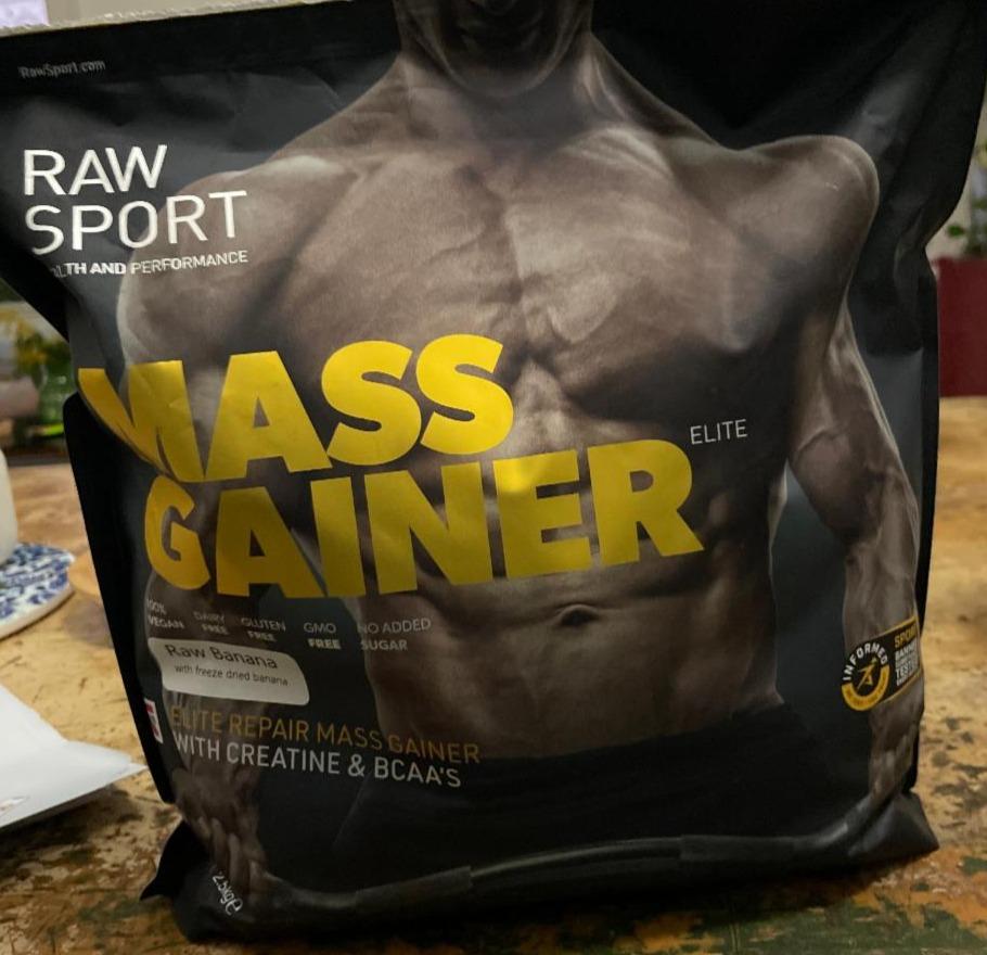 Fotografie - Mass Gainer Raw Sport