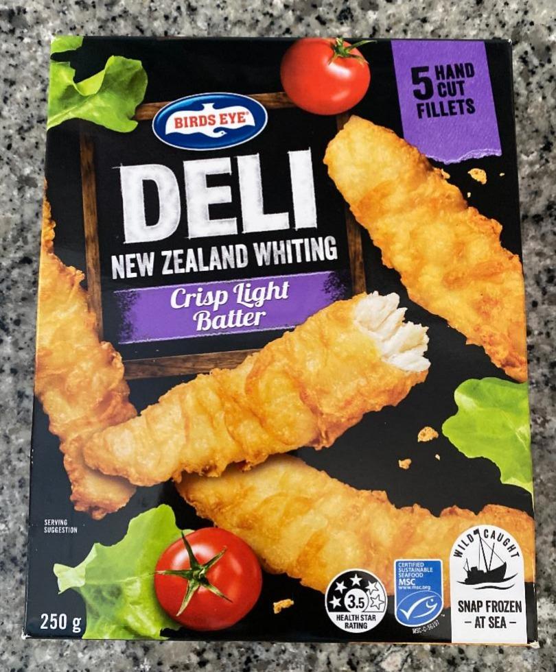 Fotografie - Deli New Zealand whiting Crisp Light Batter BirdsEye