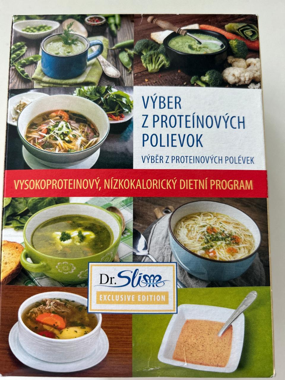 Fotografie - Proteinová hovězí polévka s nudlemi Dr.Slim