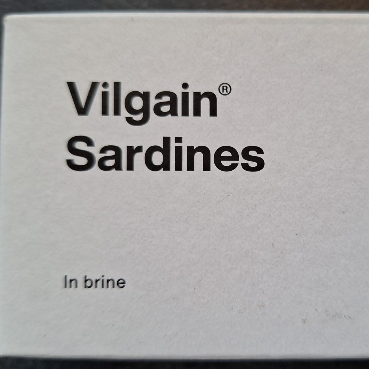 Fotografie - Sardines in brine Vilgain