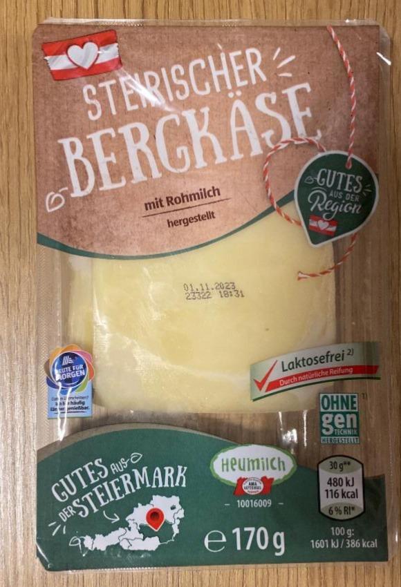 Fotografie - Steirischer Bergkäse mit Rohmilch