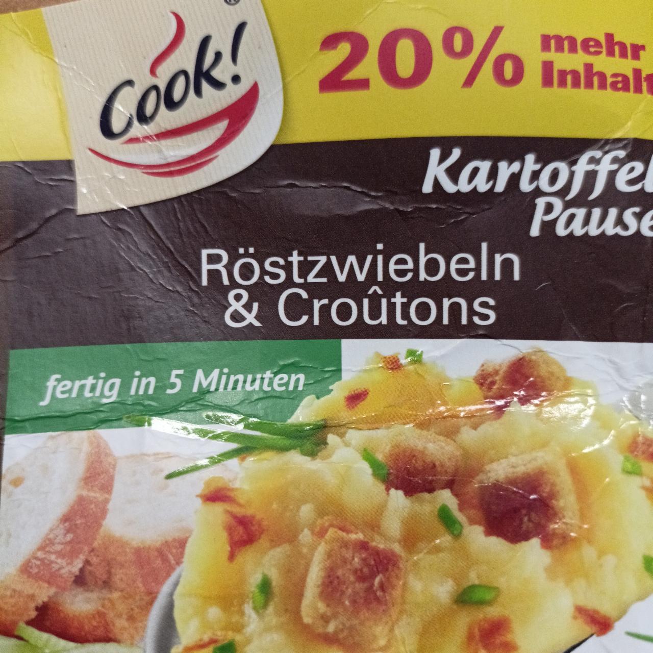 Fotografie - Kartoffel pause röstzwiebeln & croutons Cook!