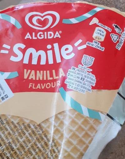 Fotografie - Smile Cone Vanilla Flavour Algida